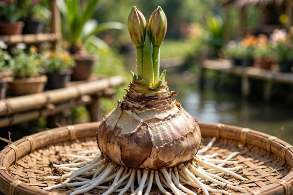 Cách Ép Lan Huệ Cánh Kép Nở Đúng Tết